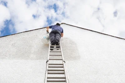Peinture extérieure à Agudelle — façades et ravalement